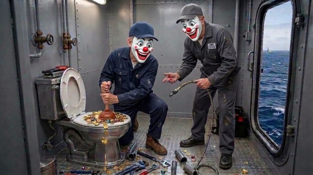 The Young Burkes: Toilet Crisis on the USS Gerald Ford